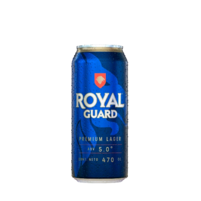 Cerveza Royal Guard lata 470 CC x6